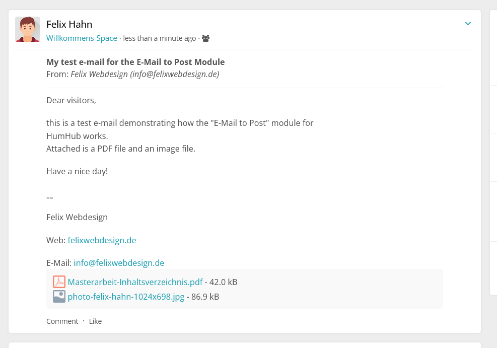 E-Mail to Post – Bild 4